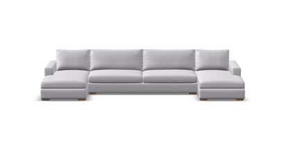 Gretchen Express Ship 179" Dual Chaise Sectional