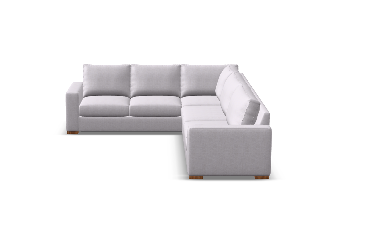 Gretchen Quick Ship 135" x 107" 5 Cushion Sectional