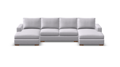 Gretchen Express Ship 144" Dual Chaise Sectional