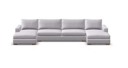 Gretchen Express Ship 168" Dual Chaise Sectional