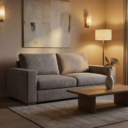 Gretchen Quick Ship 79" 2 Cushion Wide Track Arm Loveseat