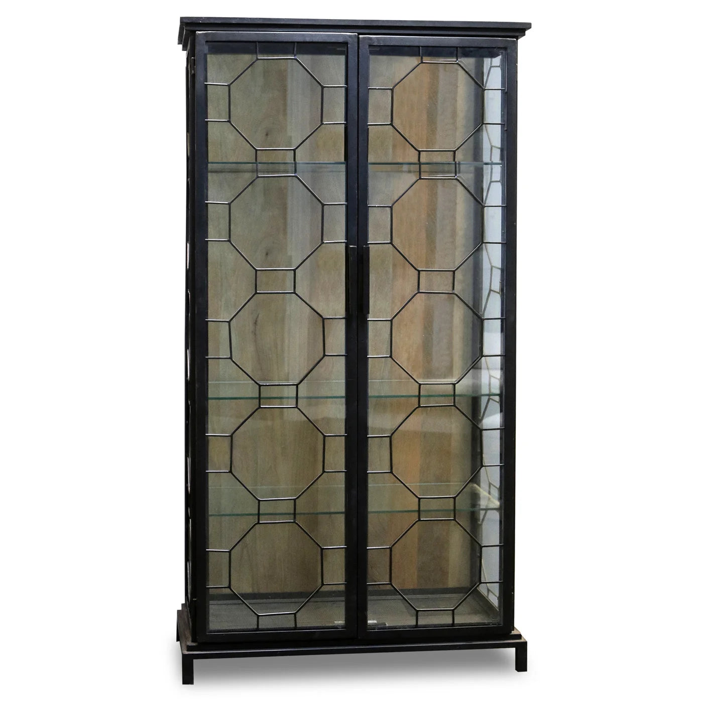 Solis 36" 2 Door Tall Cabinet - Black