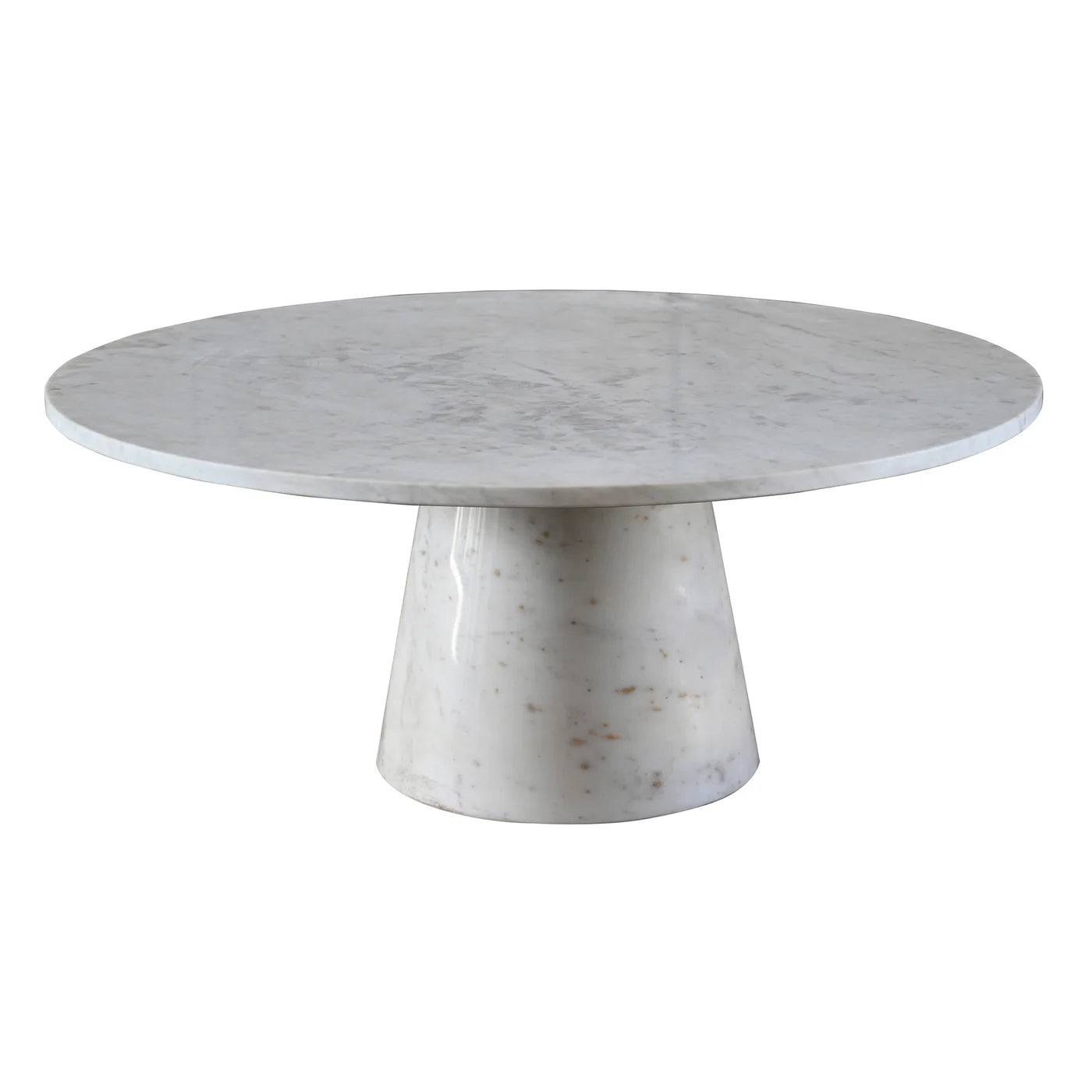 Cassandra 32" Round Coffee Table - Marble