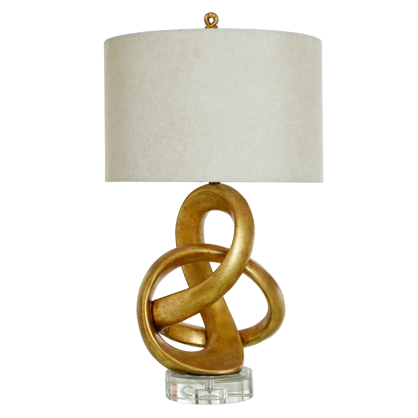 Kenna 19" Table Lamp - Gold +Crystal