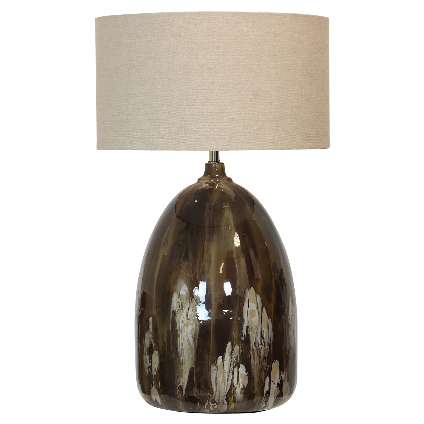 Branden Table Lamp - Chocolate