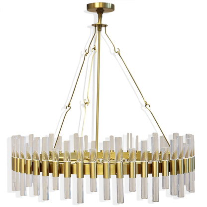 Hagen Antique Brass Chandelier
