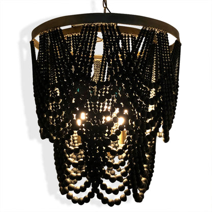 Wilcox 28" Beaded Chandelier