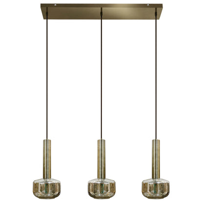 Paisley Mercury Glass Globes Chandelier