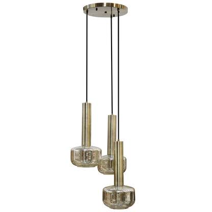 Linnea Triple Mercury Glass Globes Pendant