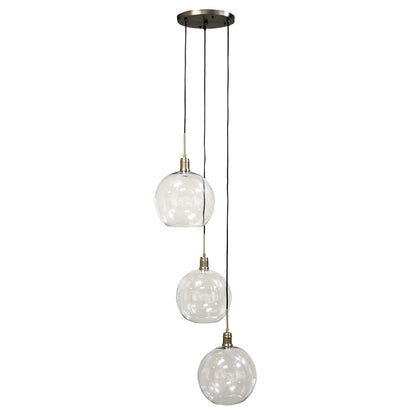 Ellison 12" Triple Globe Pendant