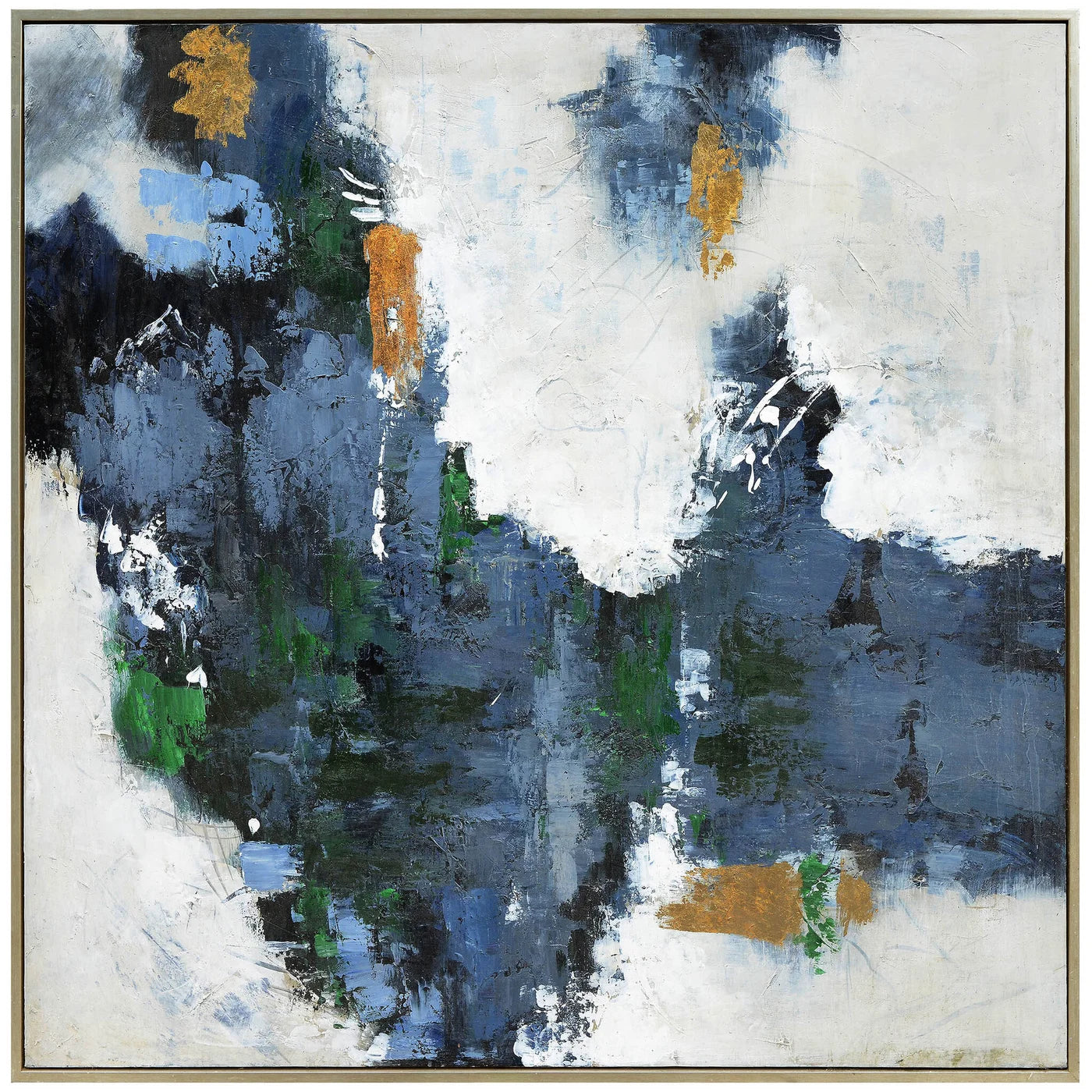 Falling Water 60" Framed Wall Art