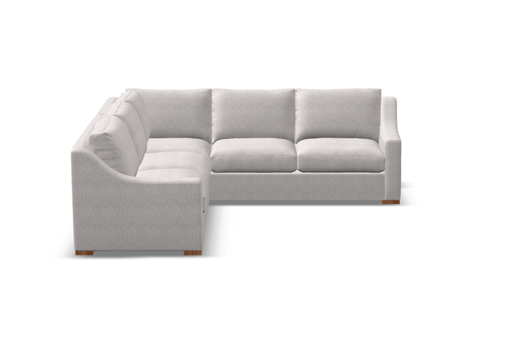 Hannah Express Ship 109 X 105" 5 Cushion Sectional