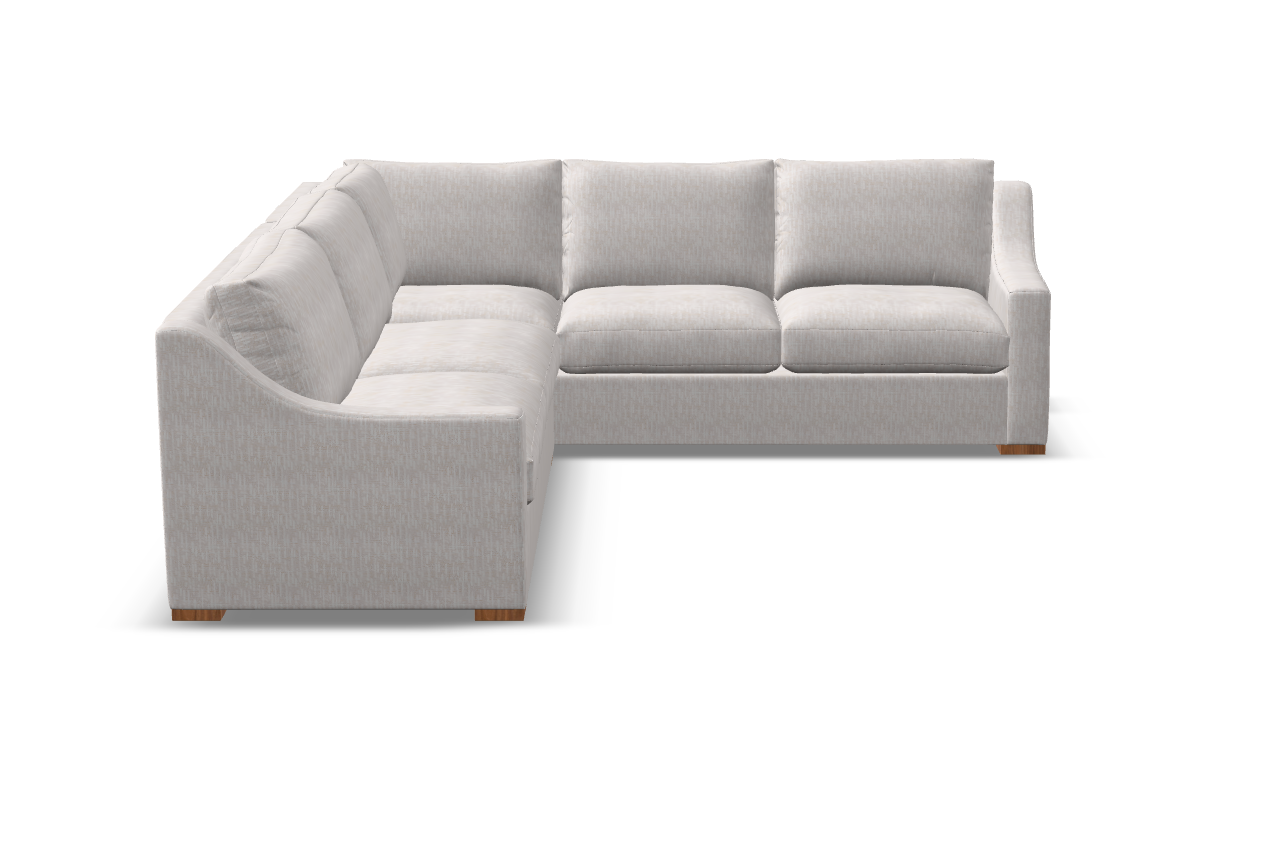 Hannah Express Ship 119 X 105" 5 Cushion Sectional