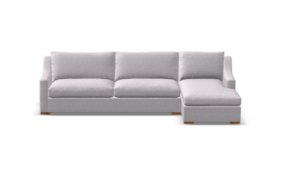 Hannah Express Ship 131" 2 Cushion Sofa + Chaise