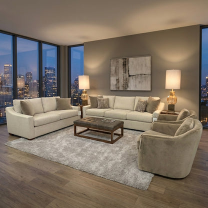 Hannah 75" 2 Cushion Express Ship Loveseat - Performance Natural Cream