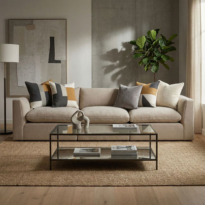 Harlow Express Ship 139" Modular Sofa