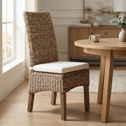 Hiawatha 19" Dining Chair - Grey Wash