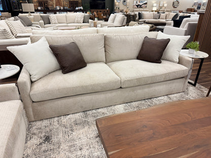 Ethan Quick Ship 95" 2 Trillium Cushion Sofa - Performance Chenille