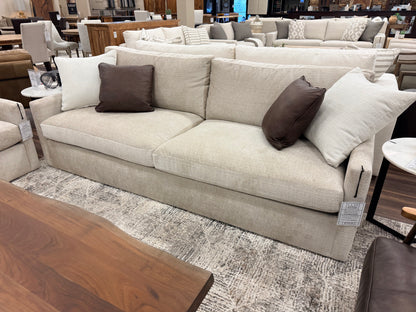 Ethan Quick Ship 95" 2 Trillium Cushion Sofa - Performance Chenille