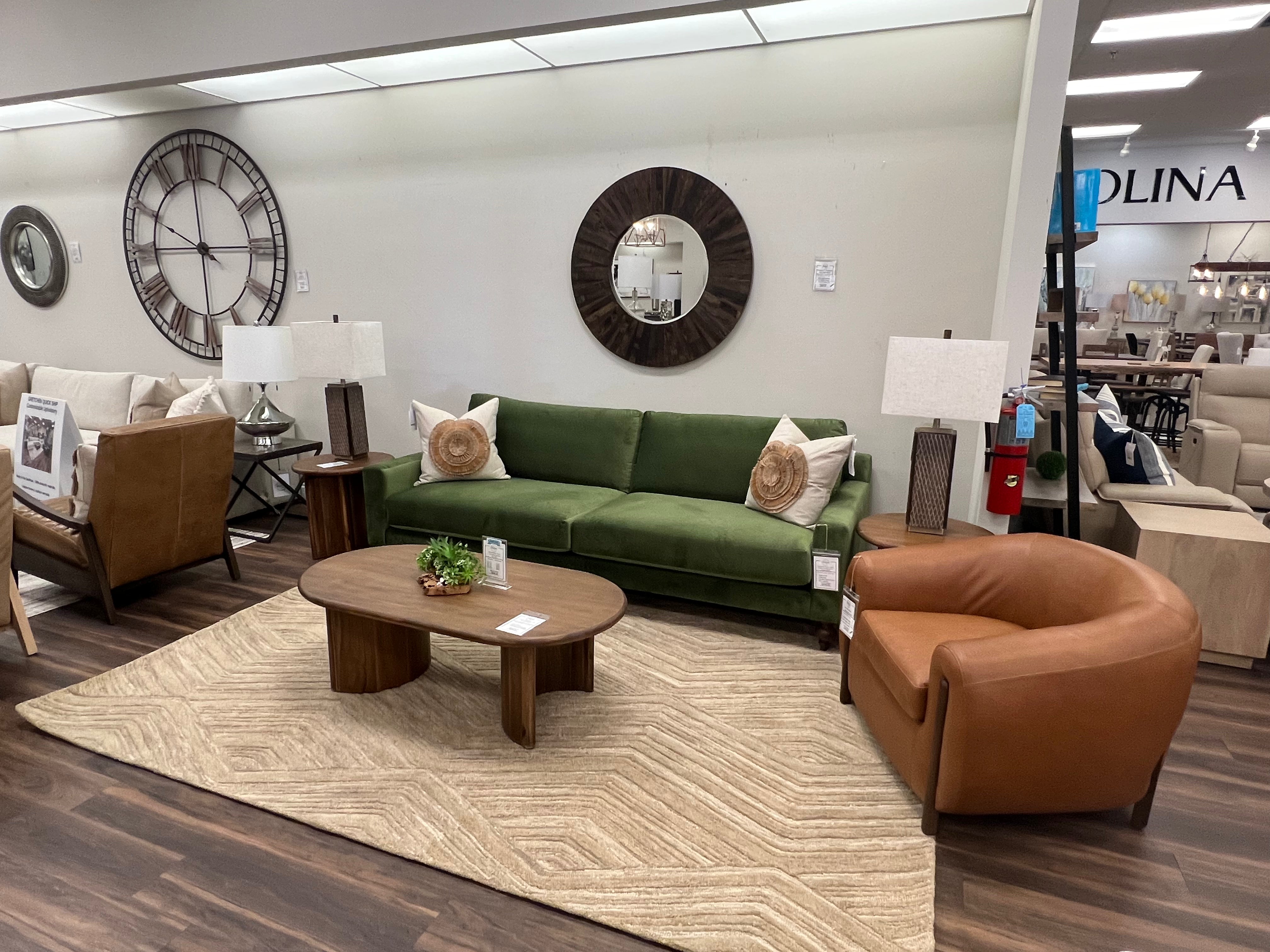 Victoria 99" Express Ship 2 Cushion Turned Leg Sofa - Verde Velvet