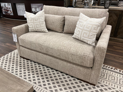 Glenda Express Ship 64" Bench Seat Loveseat - Moonlight