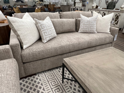 Glenda Express Ship 90" Bench Cushion Sofa - Moonlight