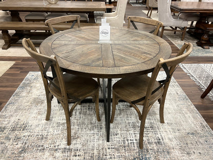 Salem X-Back Dining Chair - Distressed Natural