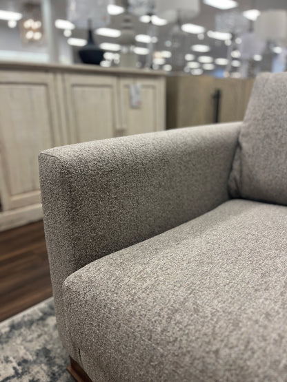 Bradford Express Ship 96" x 94" Bench Cushion Sectional - Textured Taupe