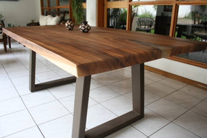 Avellanas 84" Guanacaste Dining Table - Natural