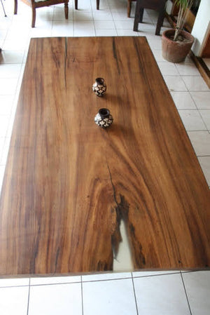 Nicoya 84" Guanacaste Live Edge Dining Table - Natural