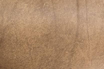 Amarillo 83" 3 Cushion Top Grain Leather Queen Sleeper Sofa - Bandera Taupe