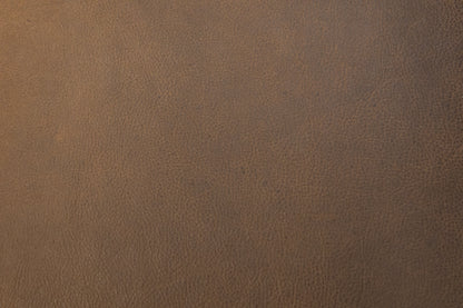 Raphael 124" Top Grain Leather Sofa w/Right Arm Facing Chaise - Napa Fudge