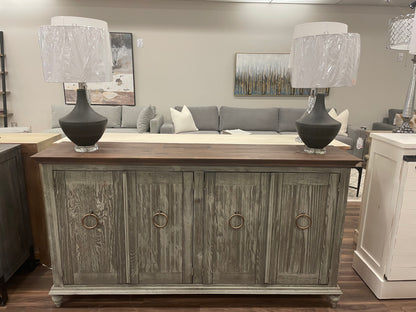 Capuano 73" 4 Door Sideboard - Olive