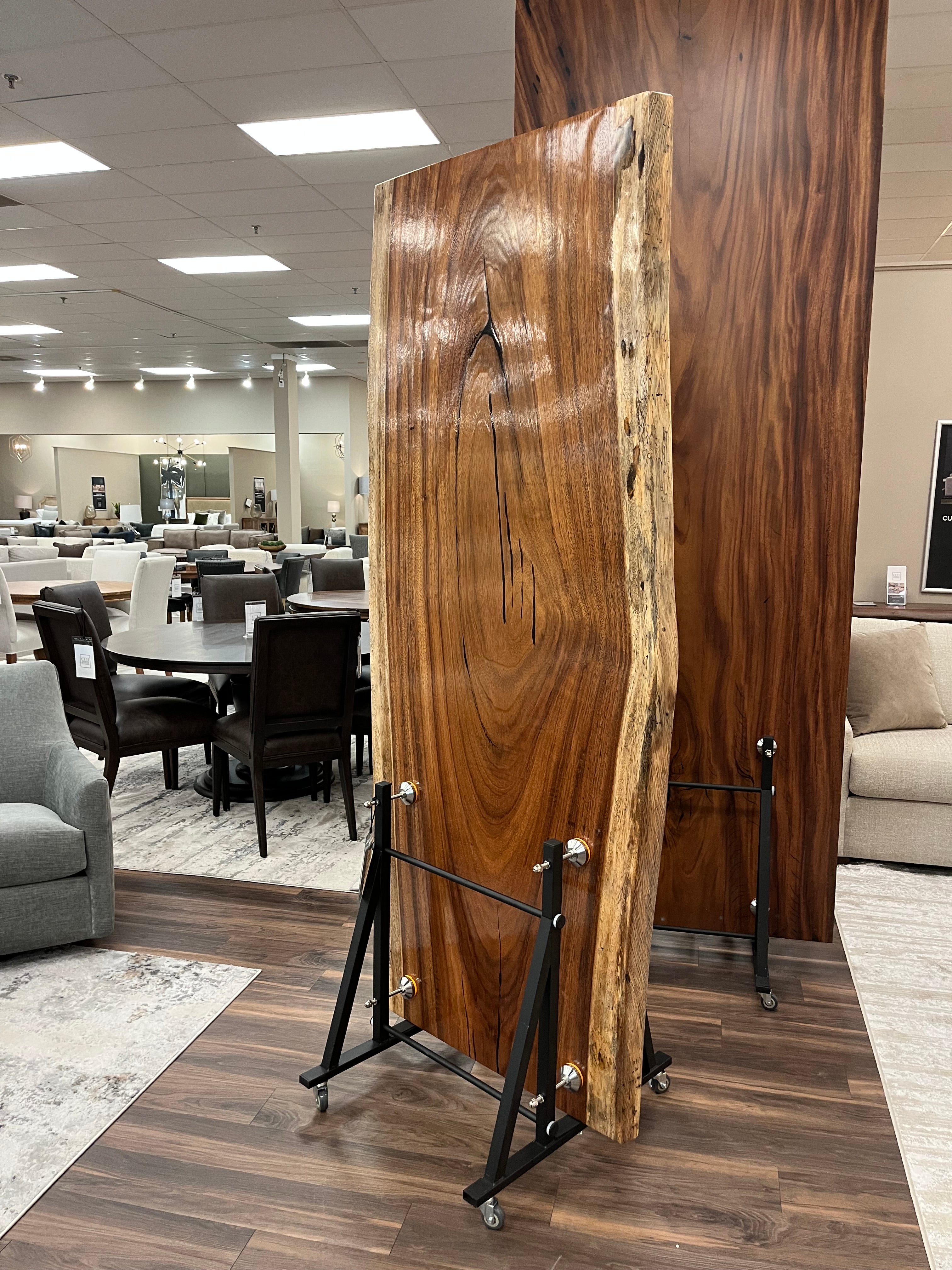 Nicoya 84" Guanacaste Live Edge Dining Table - Natural - SN428