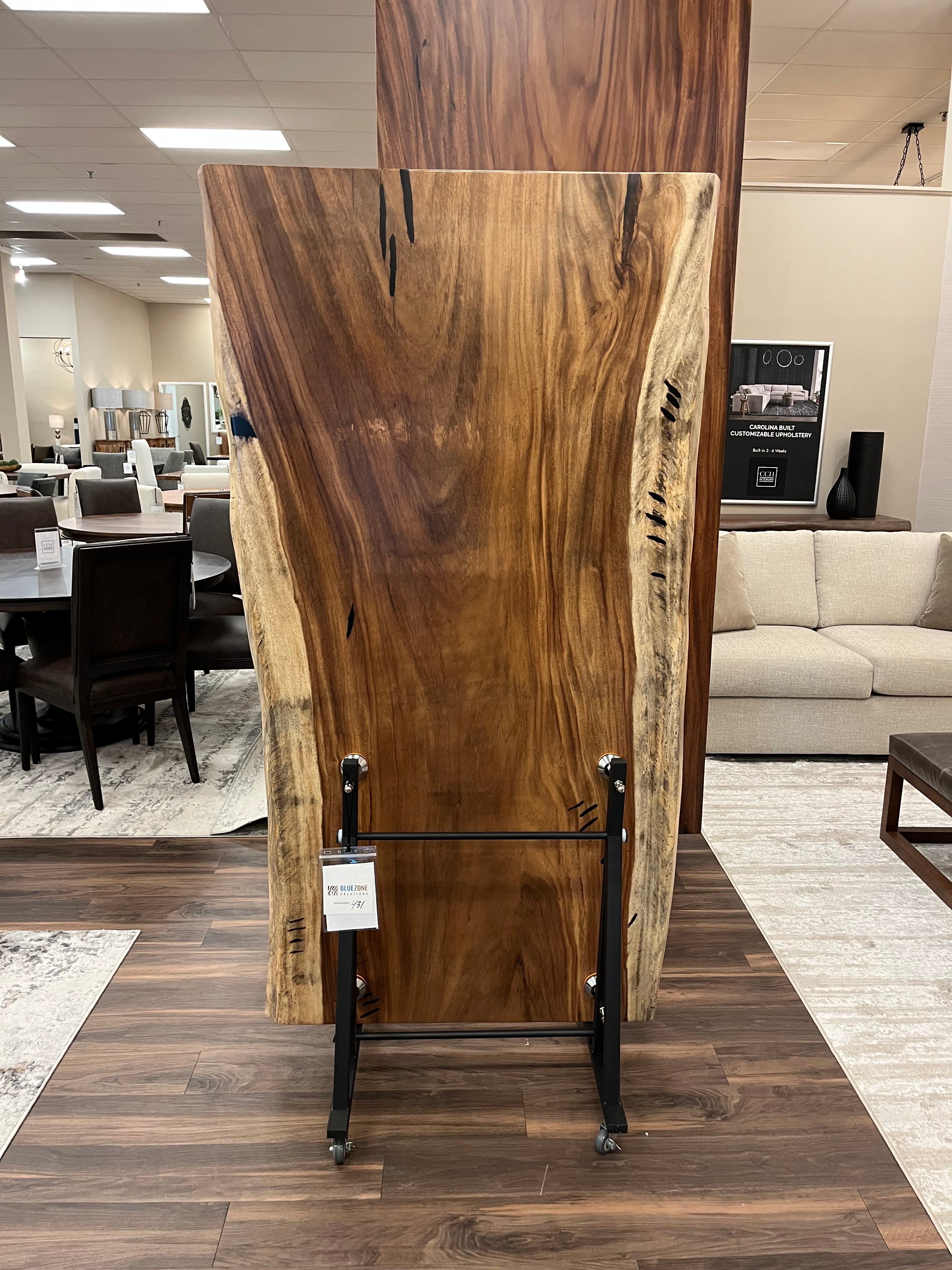 Nicoya 72" Guanacaste Live Edge Dining Table - Natural - SN431