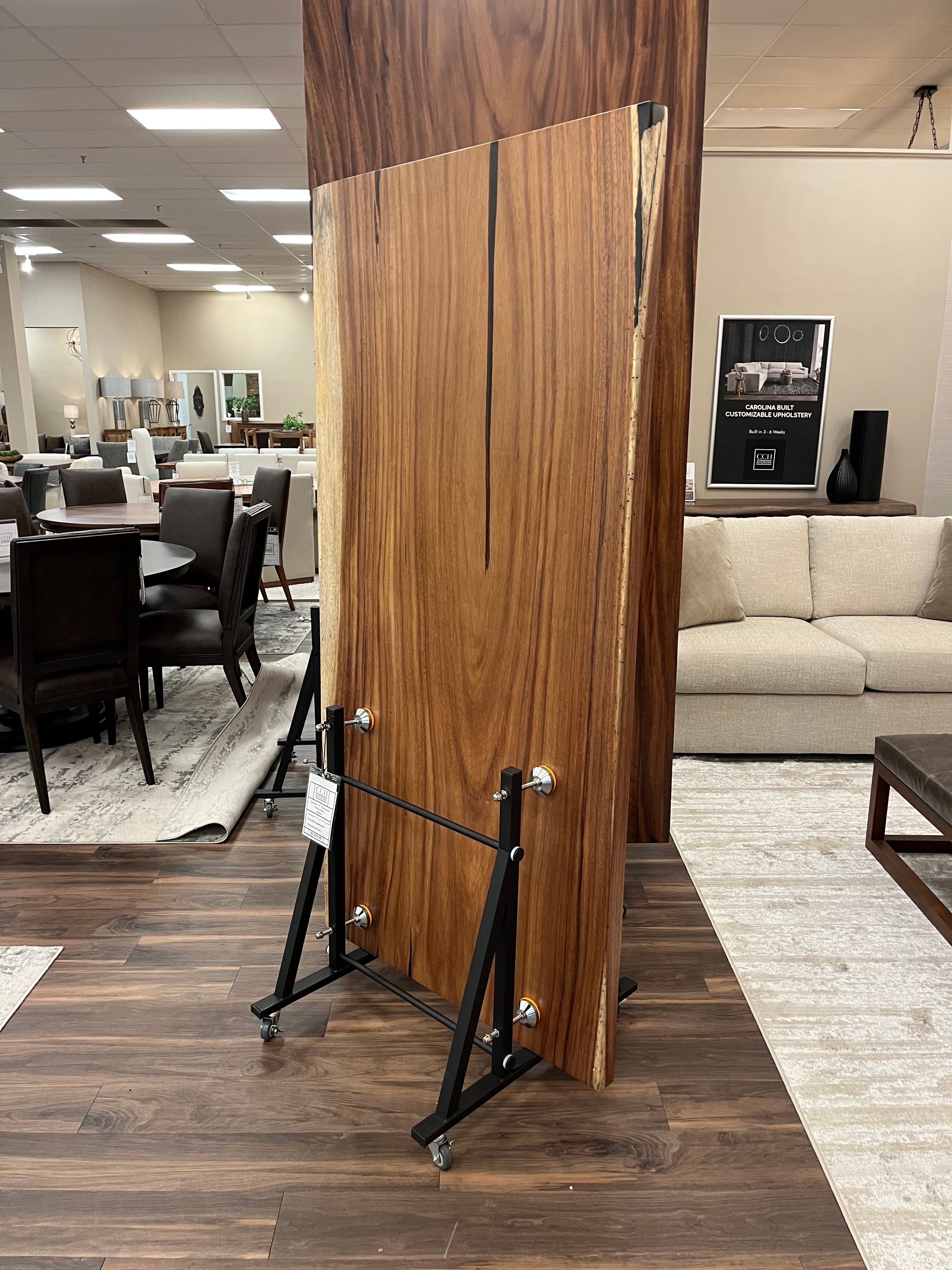 Avellanas 72" Guanacaste Live Edge Dining Table - Natural - SN435