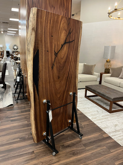 Nicoya 72" Guanacaste Live Edge Dining Table - Natural - SN436