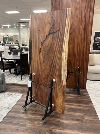 Nicoya 72" Guanacaste Live Edge Dining Table - Natural - SN436