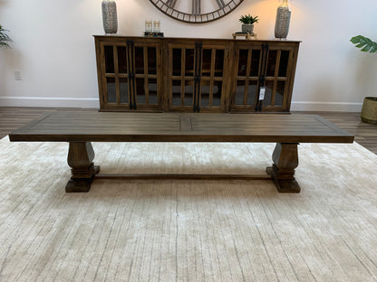 Matthew 84" Dining Bench - Distressed Natural