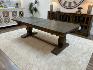 Matthew 96" - 120" Extension Dining Table - Distressed Natural