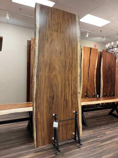 Nicoya 120" Guanacaste Live Edge Dining Table - Natural - SN502