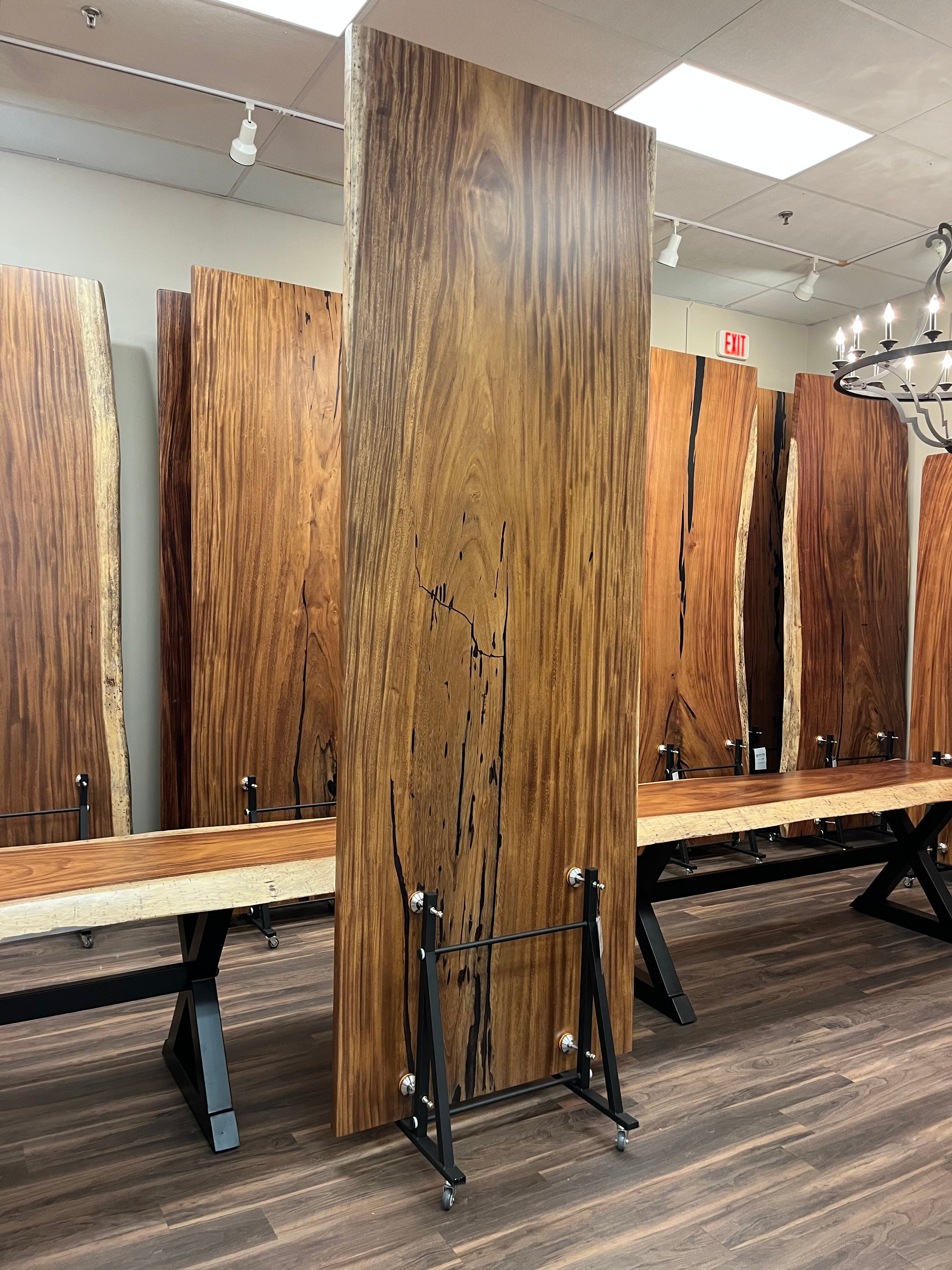 Avellanas 120" Guanacaste Dining Table - Natural- SN479