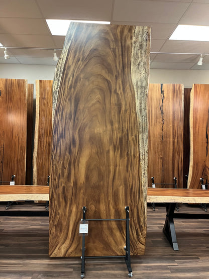 Nicoya 120" Guanacaste Live Edge Dining Table - Natural - SN501