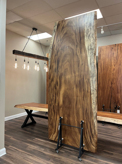 Nicoya 120" Guanacaste Live Edge Dining Table - Natural - SN501