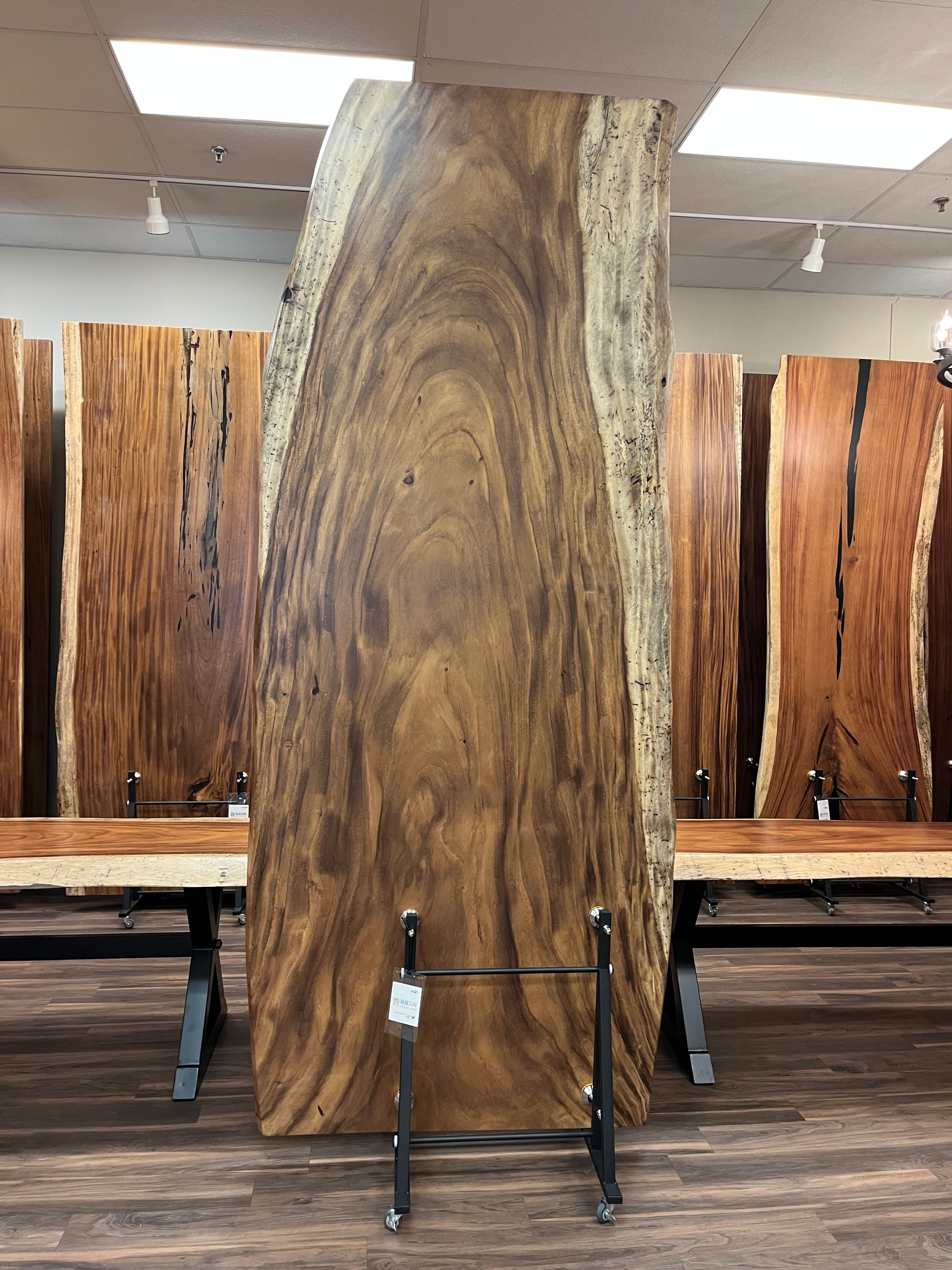 Nicoya 120" Guanacaste Live Edge Dining Table - Natural - SN500