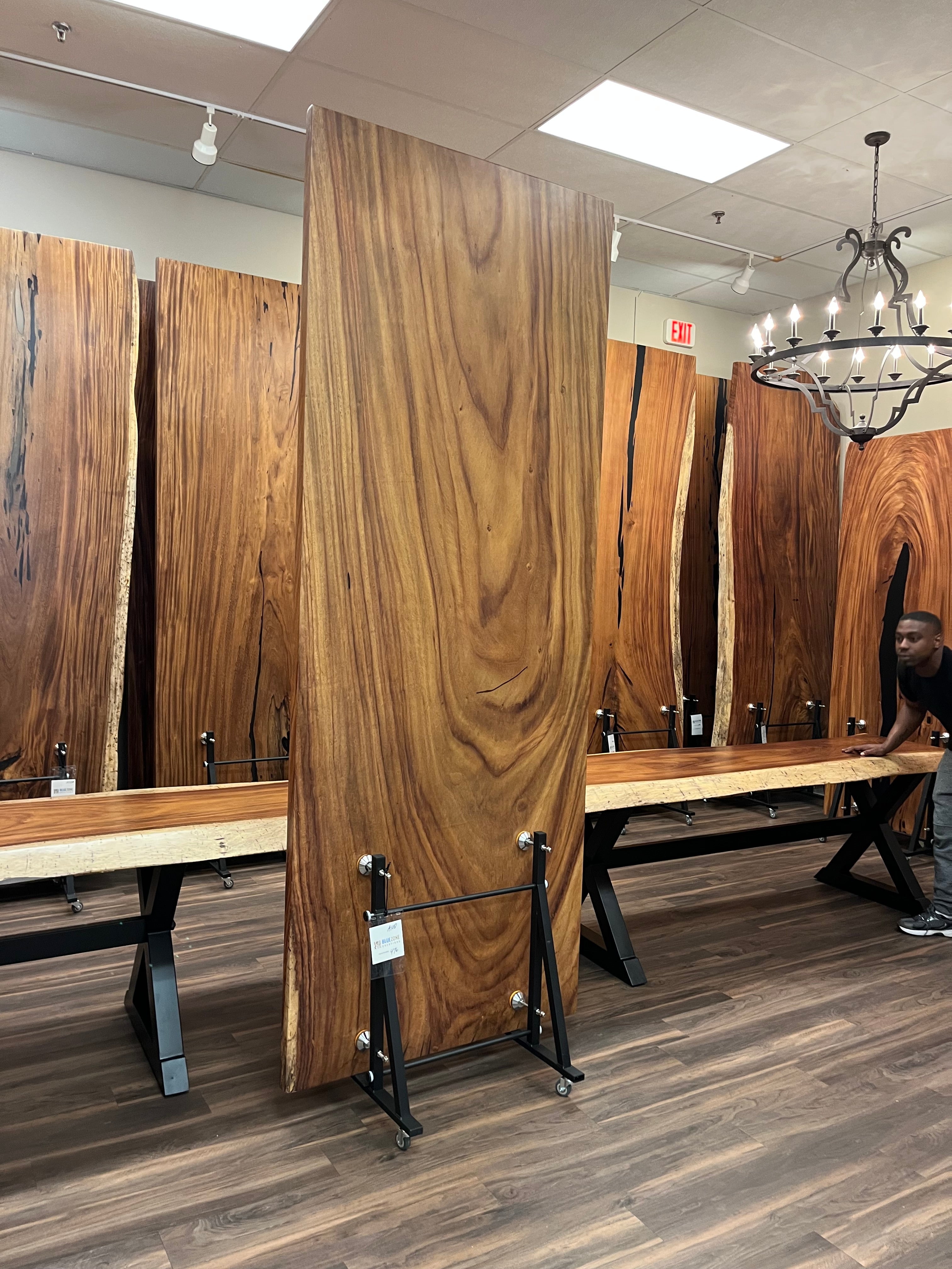 Avellanas 108" Guanacaste Dining Table - Natural - SN476