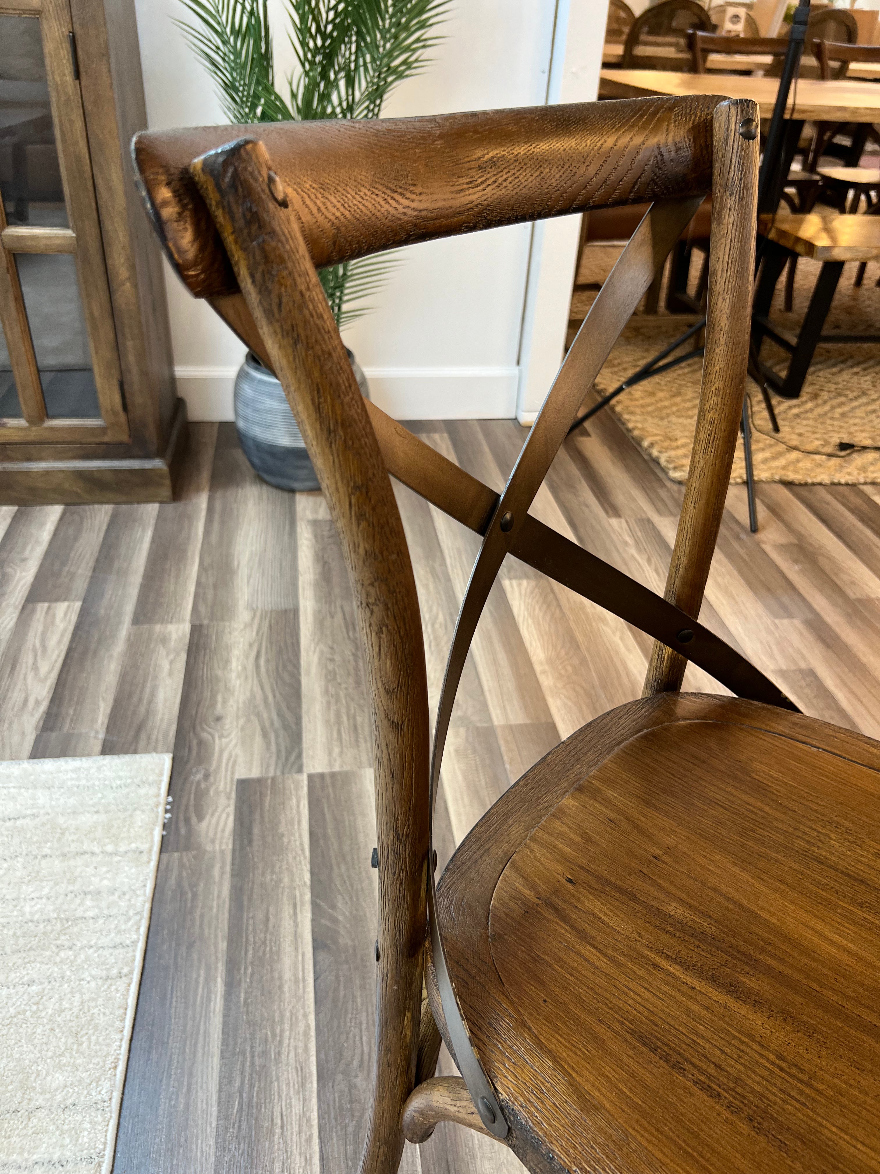 Greenwood X-Back Side Chair - Earth