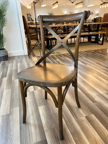 Greenwood X-Back Side Chair - Earth