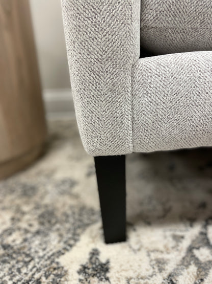 Chelsea Express Ship 93" x 92" 5 Cushion Sectional - Moonlit Gray