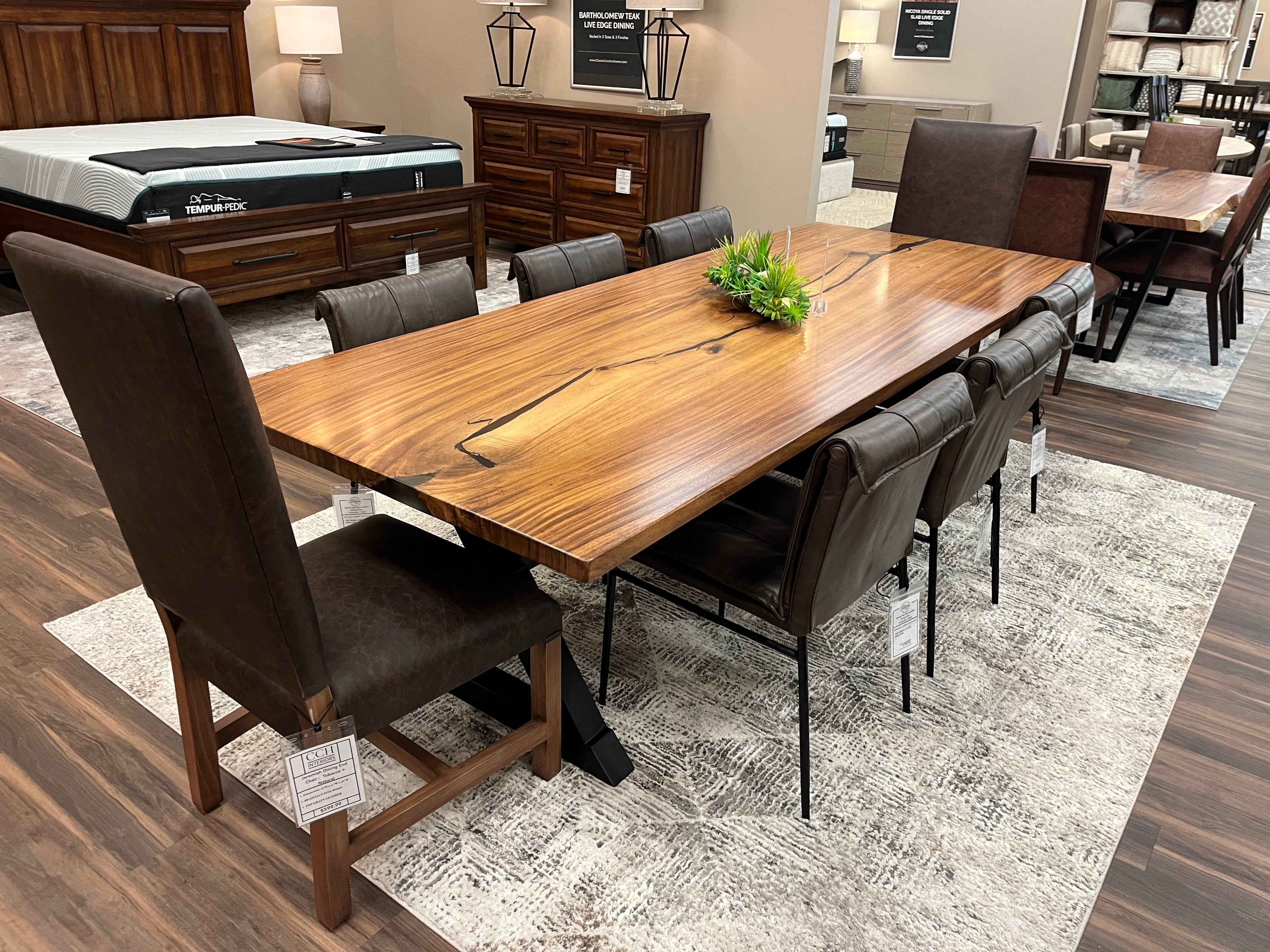 Avellanas 108" Guanacaste Dining Table - Natural - SN478